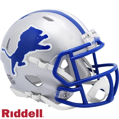 Detroit Lions 1983-02 Throwback Speed Mini Helmet