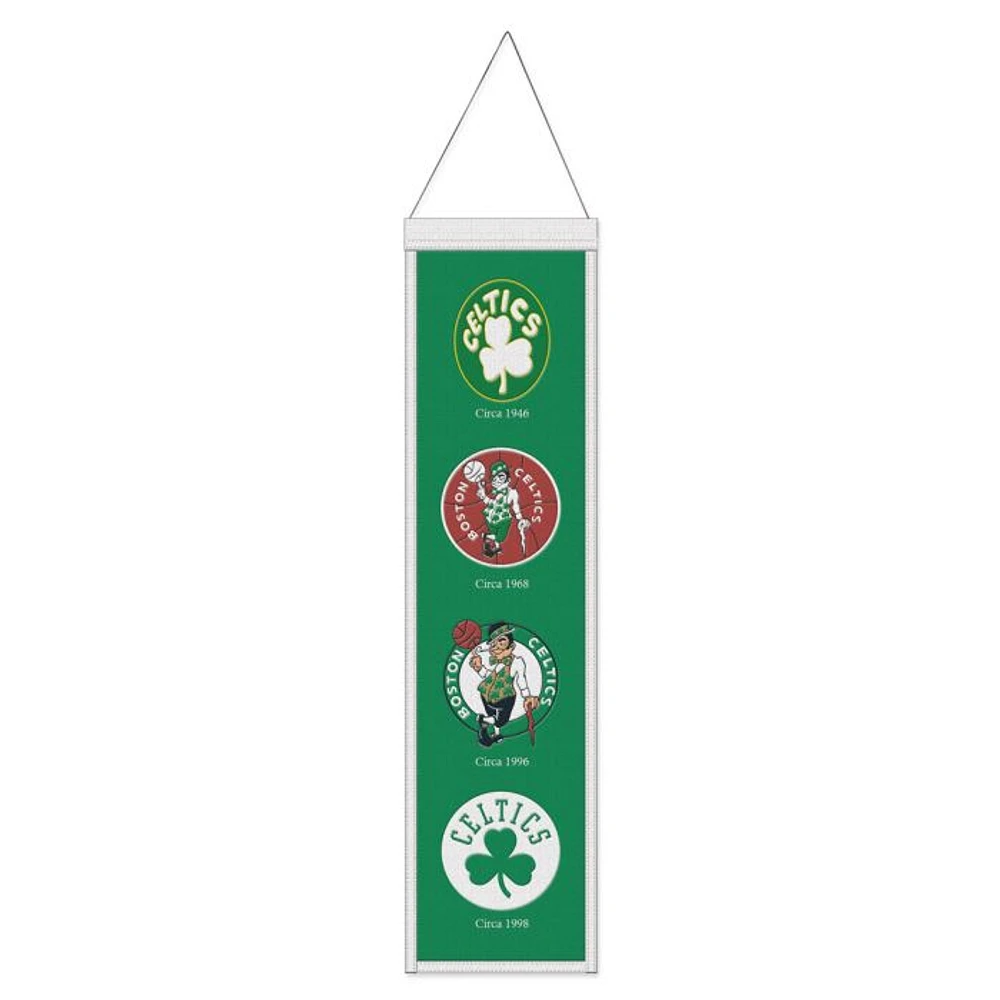 Boston Celtics Evolution Wool Banner 8" x 32"