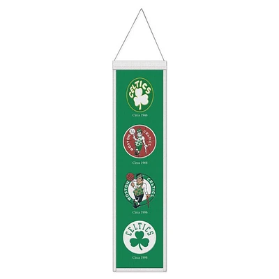 Boston Celtics Evolution Wool Banner 8" x 32"