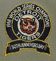 Detroit Tigers Grey and Navy 1968 World Series Patch 9Forty A-Frame