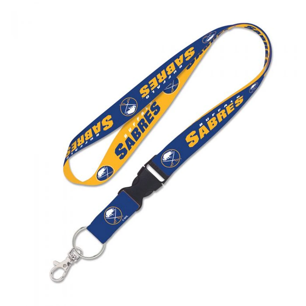 Buffalo Sabres Lanyard With Detachable Buckle 1"