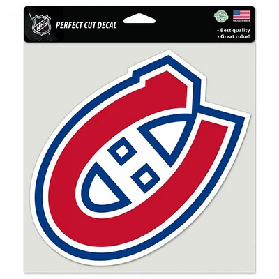 Montreal Canadiens Perfect Cut Colour Decal 8" x 8"