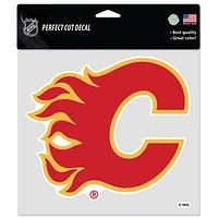 Calgary Flames Perfect Cut Colour Decal 8" x 8"