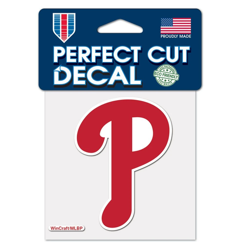 Philadelphia Phillies Perfect Cut Colour Decal 4" x 4"