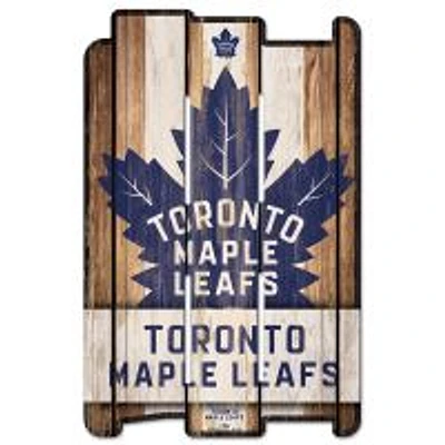 Toronto Maple Leafs Slogan Wood Sign 11" x 17" 1/4" Thick