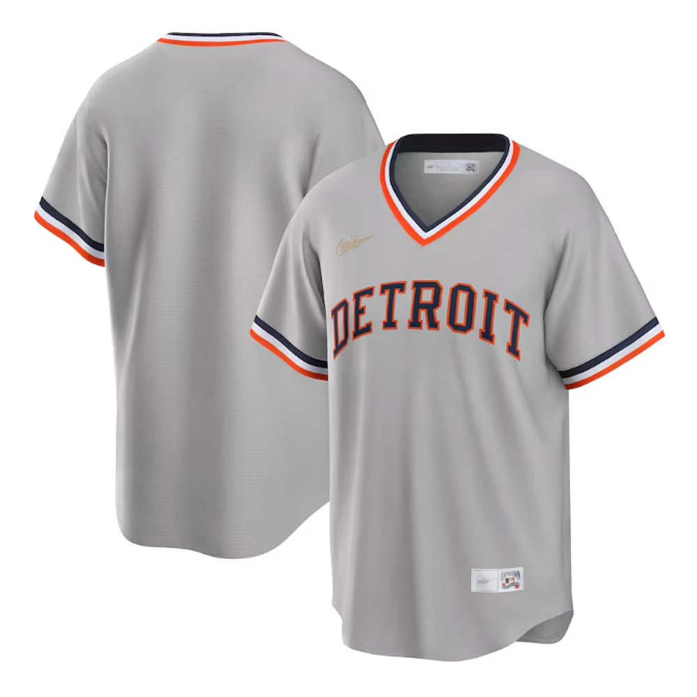 Detroit Tigers Nike Cooperstown Collection Road Jersey
