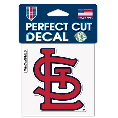 St. Louis Cardinals Perfect Cut Colour Decal 4" x 4"