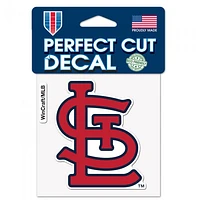 St. Louis Cardinals Perfect Cut Colour Decal 4" x 4"