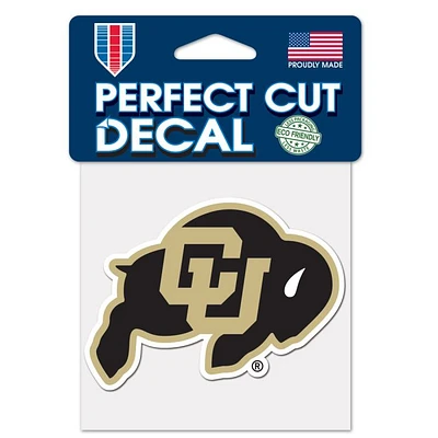 Colorado Buffaloes Perfect Cut Colour Decal 4" x 4"