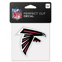 Atlanta Falcons Perfect Cut Colour Decal 4" x 4"