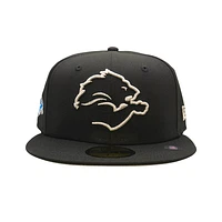 Detroit Lions Black Elemental 59Fifty