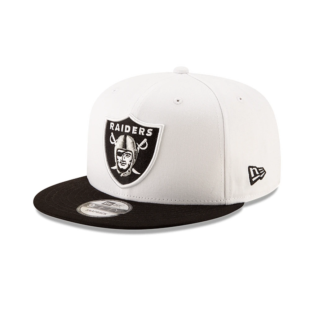 Las Vegas Raiders 2Tone White and Black 9Fifty