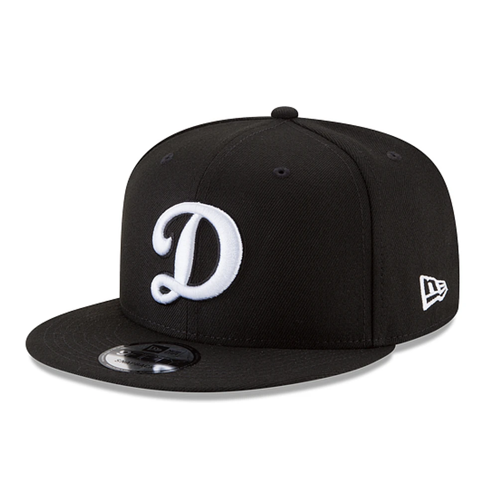 Los Angeles Dodgers D Black and White