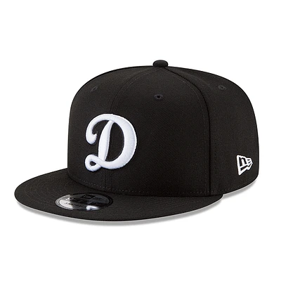 Los Angeles Dodgers D Black and White