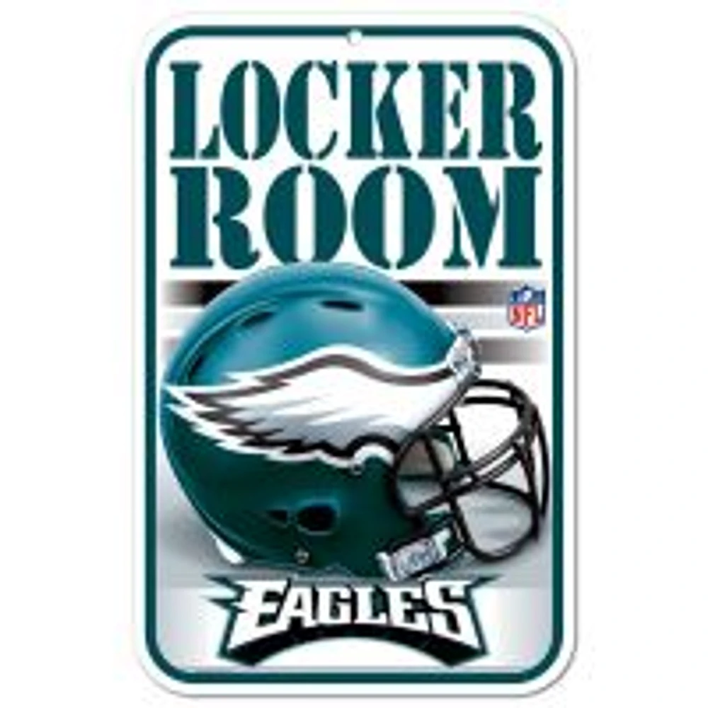Philadelphia Eagles Plastic Sign 11" x 17"