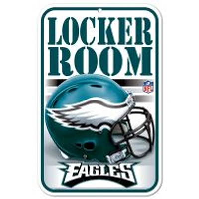 Philadelphia Eagles Plastic Sign 11" x 17"