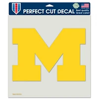 Michigan Wolverines Perfect Cut Colour Decal 8" x 8"