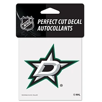 Dallas Stars Perfect Cut Colour Decal 4" x 4"