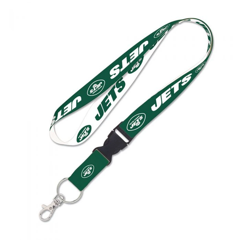 New York Jets Lanyard With Detachable Buckle 1"