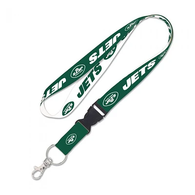 New York Jets Lanyard With Detachable Buckle 1"