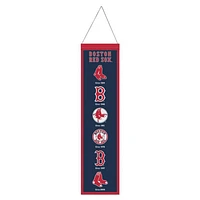Boston Red Sox Evolution Wool Banner 8" x 32"