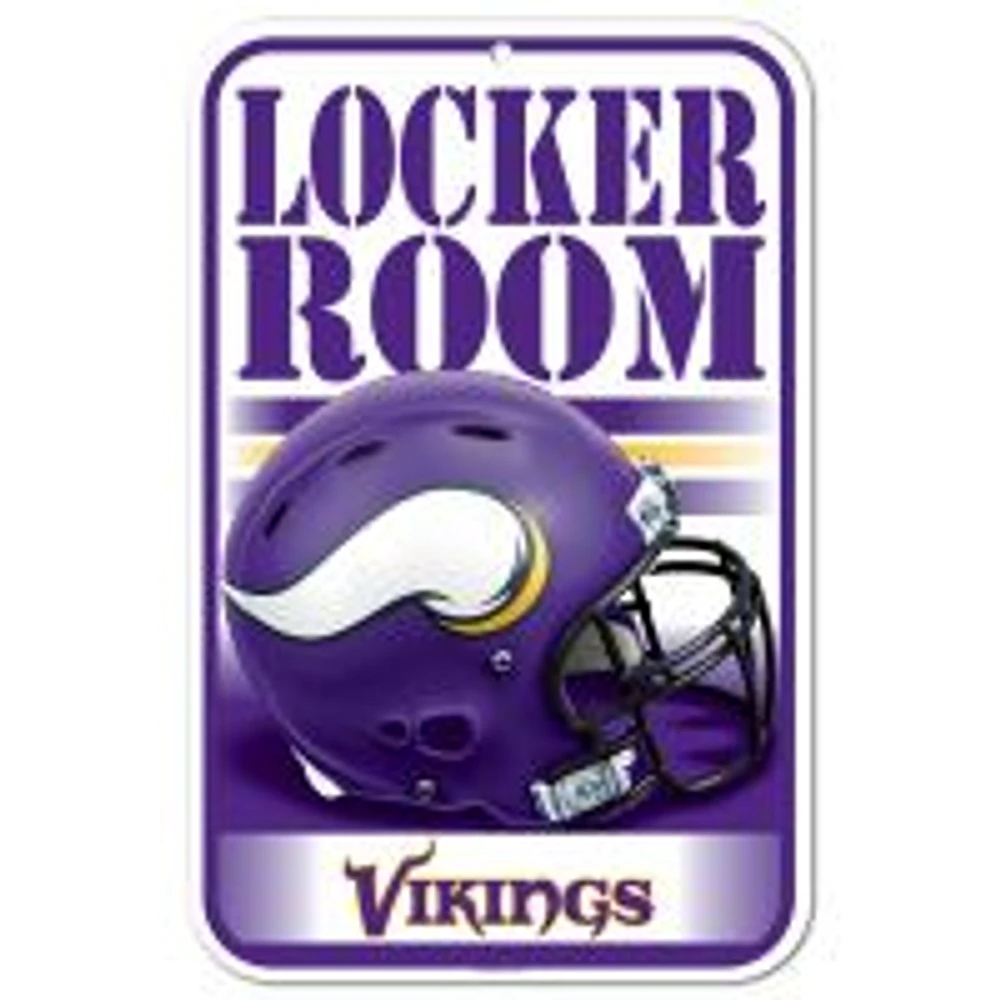 Minnesota Vikings Plastic Sign 11" x 17"