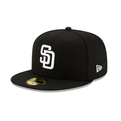 San Diego Padres Black and White 2020 59Fifty