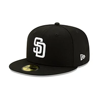 San Diego Padres Black and White 2020 59Fifty