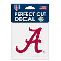 Alabama Crimson Tide Perfect Cut Colour Decal 4" x 4"