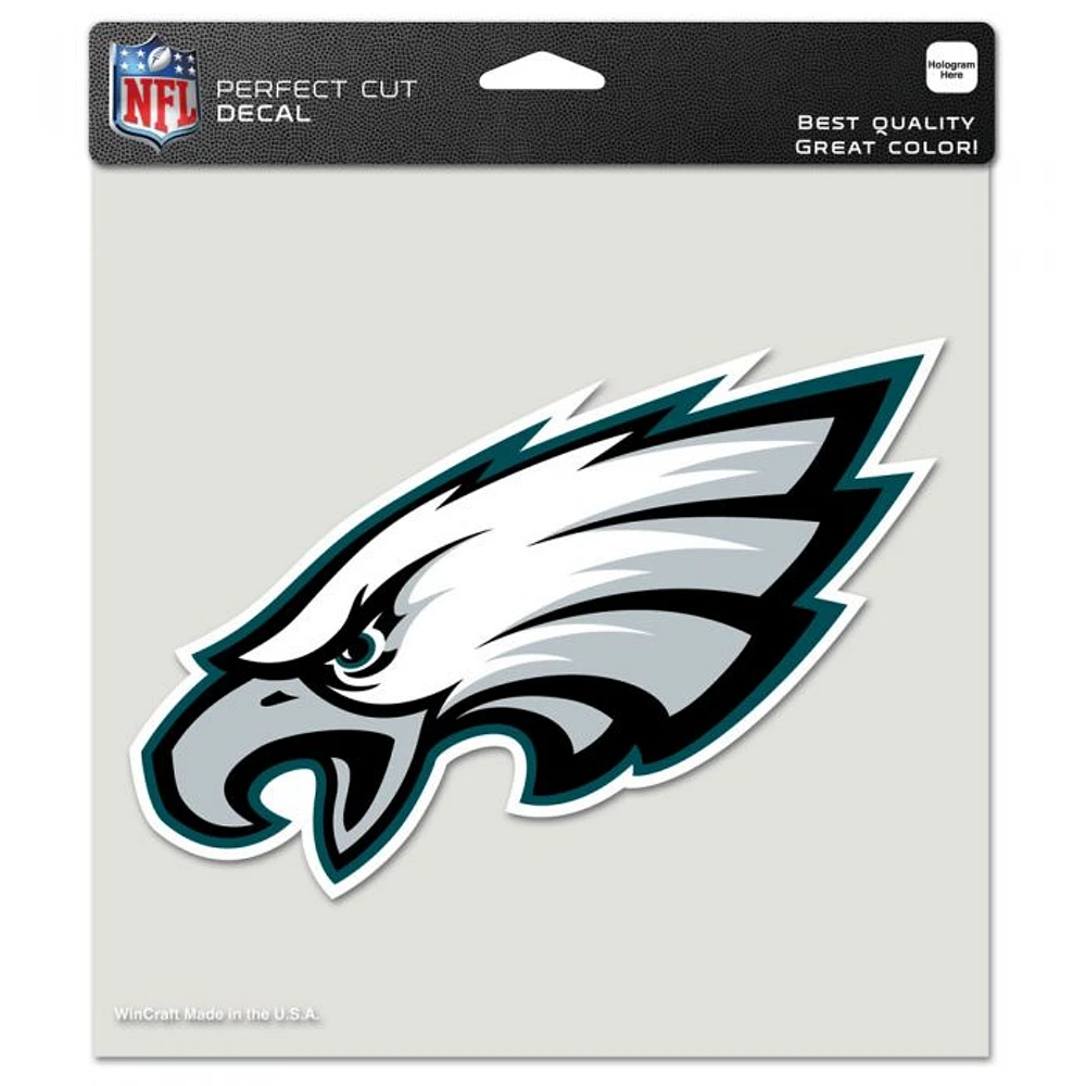 Philadelphia Eagles Perfect Cut Colour Decal 8" x 8"