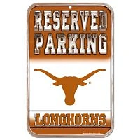 Texas Longhorns Plastic Sign 11" x 17"
