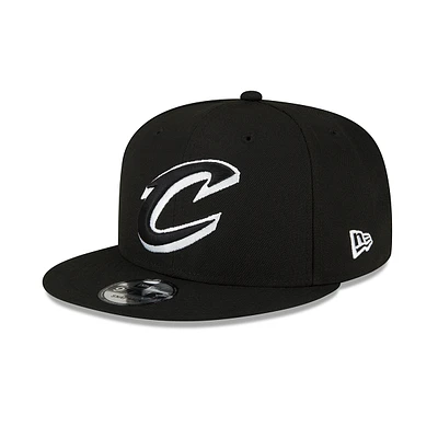 Cleveland Cavaliers 2022 Basic Black and White 9Fifty