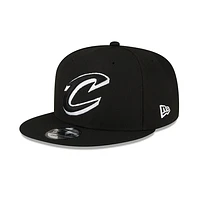 Cleveland Cavaliers 2022 Basic Black and White 9Fifty