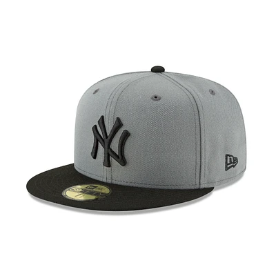 New York Yankees Grey and Black 59Fifty