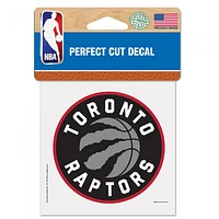 Toronto Raptors Perfect Cut Colour Decal 4" x 4"