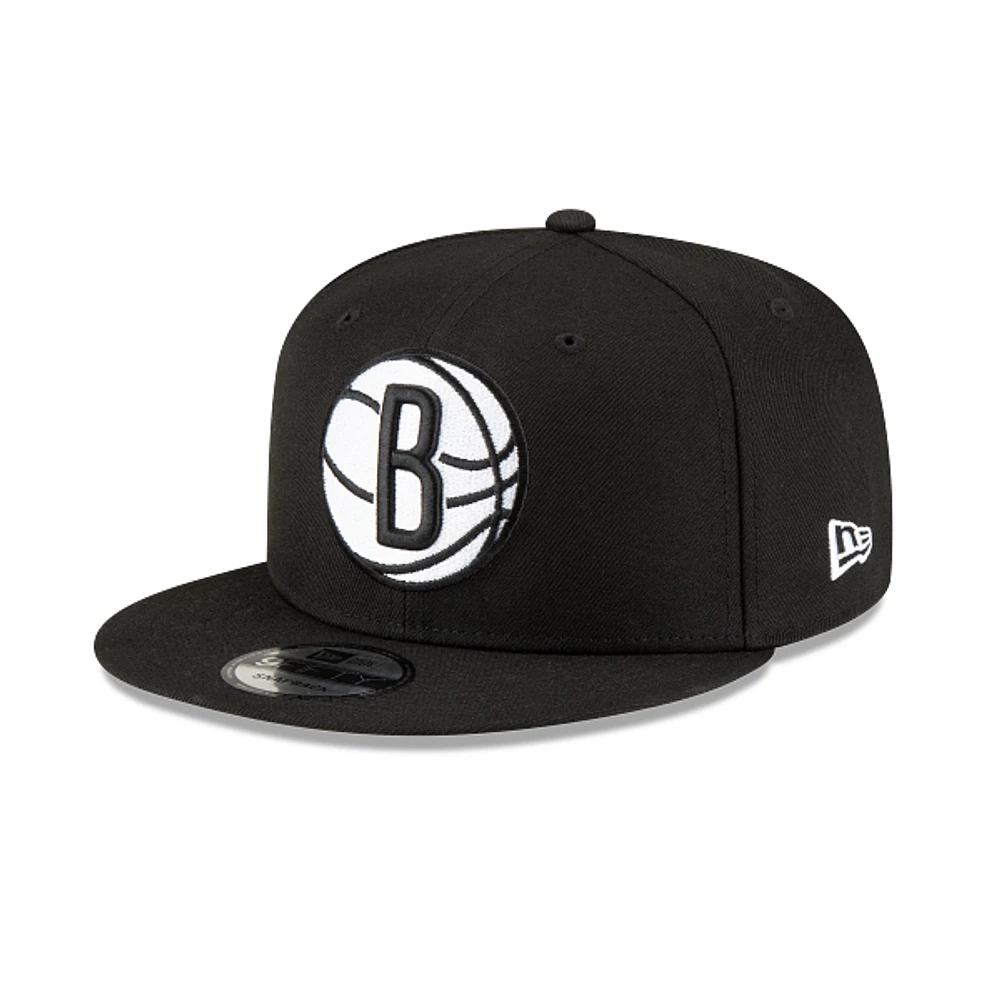 Brooklyn Nets Black and White 9Fifty
