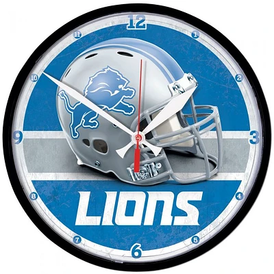Detroit Lions Round Wall Clock 12.75"