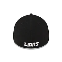 Detroit Lions Black with Blue 39Thirty