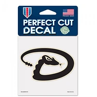 Arizona Diamondbacks Perfect Cut Colour Decal 4" x 4"