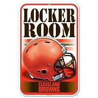 Cleveland Browns Plastic Sign 11" x 17"