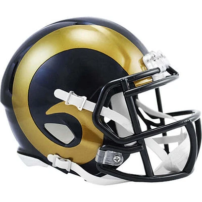 Los Angeles Rams 2000-16 Throwback Speed Mini Helmet