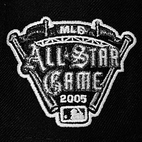 Detroit Tigers Black on with White Outline 2005 All-Star Game Patch 59Fifty