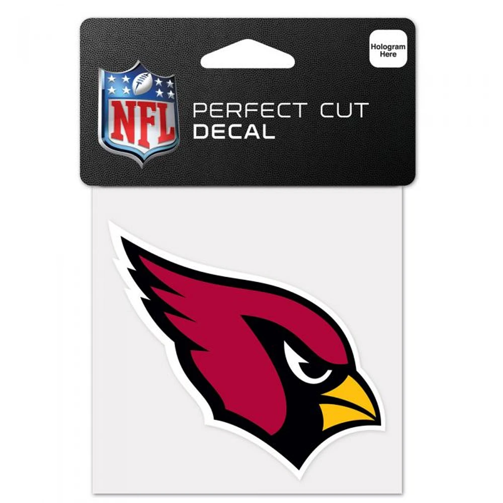 Arizona Cardinals Perfect Cut Colour Decal 4" x 4"