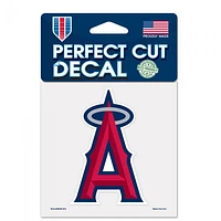 Los Angeles Angels Perfect Cut Colour Decal 4" x 4"