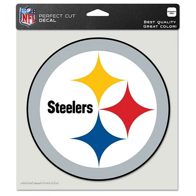 Pittsburgh Steelers Perfect Cut Colour Decal 8" x 8"