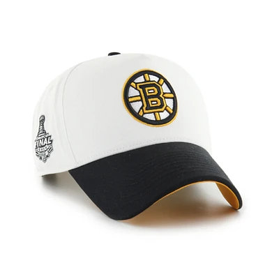 Boston Bruins '47 Whiteout Sure Shot MVP SnapbackMVP