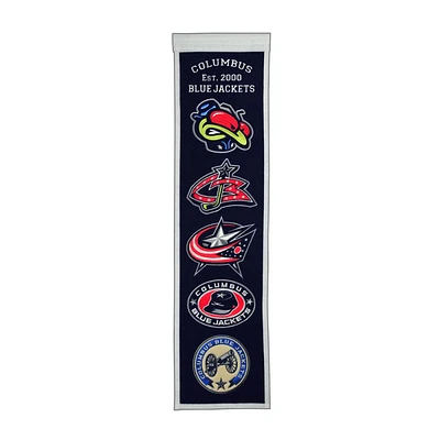 Columbus Blue Jackets Heritage Banner