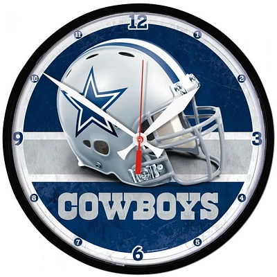Dallas Cowboys Round Wall Clock 12.75"