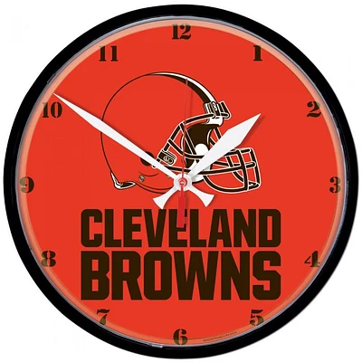 Cleveland Browns Round Wall Clock 12.75"