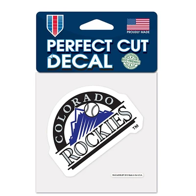 Colorado Avalanche Perfect Cut Colour Decal 8" x 8"